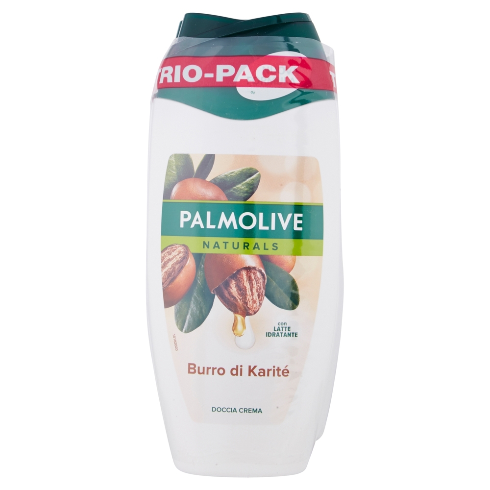Palmolive Naturals Burro di Karité Bagnodoccia 250ml tripacco